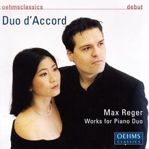 MAX REGER: WORKS FOR PIANO DUO